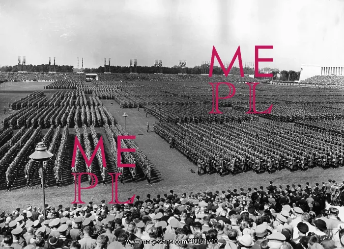 : Parade of the RAD on the Zeppelin Field at : Parade of the RAD on the Zeppelin Field at