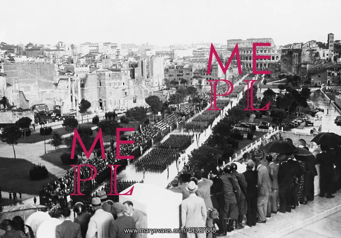 : Parade in Rome, 1937 : Parade in Rome, 1937