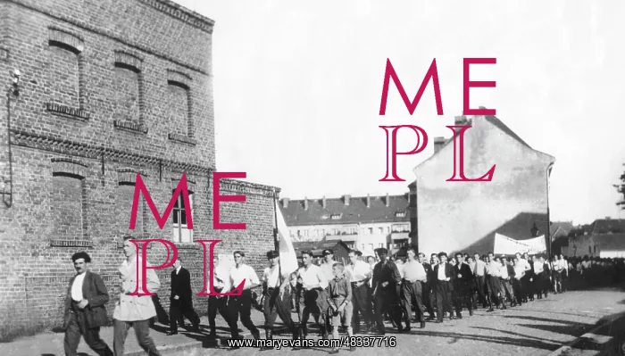 : Parade of SA members in Koepenick, 1930 : Parade of SA members in Koepenick, 1930