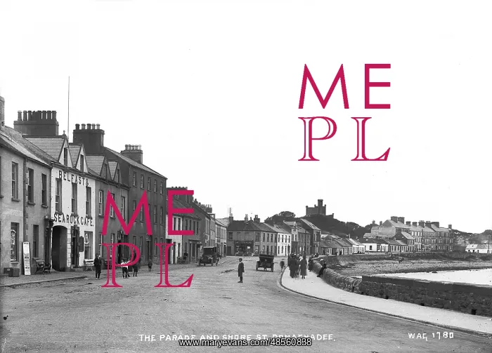 : The Parade and Shore St. Donaghadee : The Parade and Shore St. Donaghadee