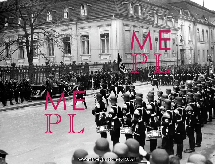 : Parade of the SS Leibstandarte Adolf Hitler, 1937 : Parade of the SS Leibstandarte Adolf Hitler, 1937