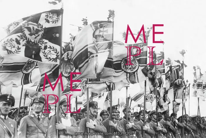 : Parade of the Stahlhelm in Berlin, 1932 : Parade of the Stahlhelm in Berlin, 1932