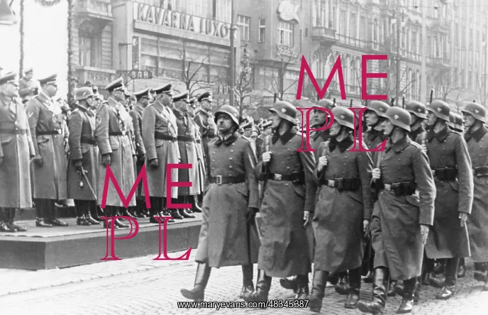  : Parade at Wenceslas Square, 1940