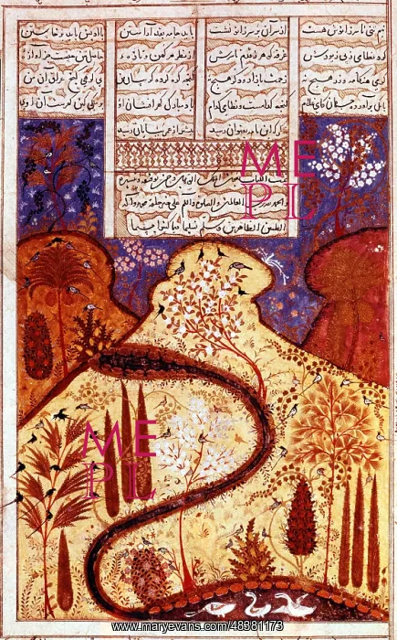 : A Paradise Garden with refreshing stream meandering : A Paradise Garden with refreshing stream meandering