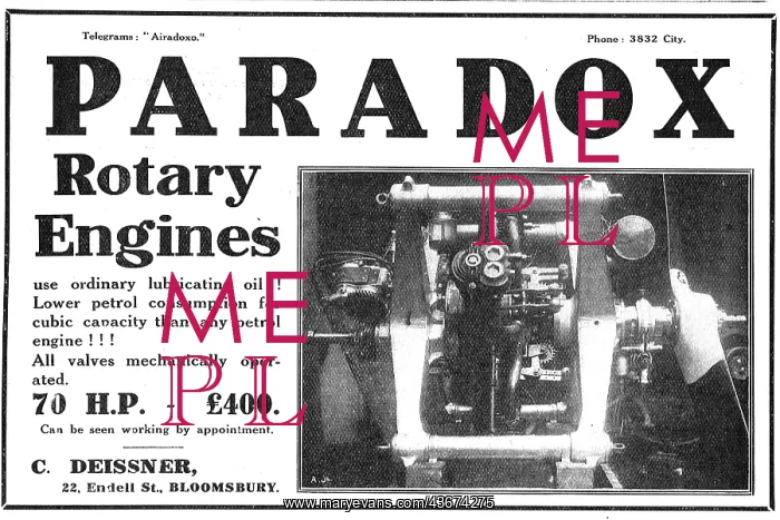 : Paradox Rotary Engines For Aeroplanes : Paradox Rotary Engines For Aeroplanes