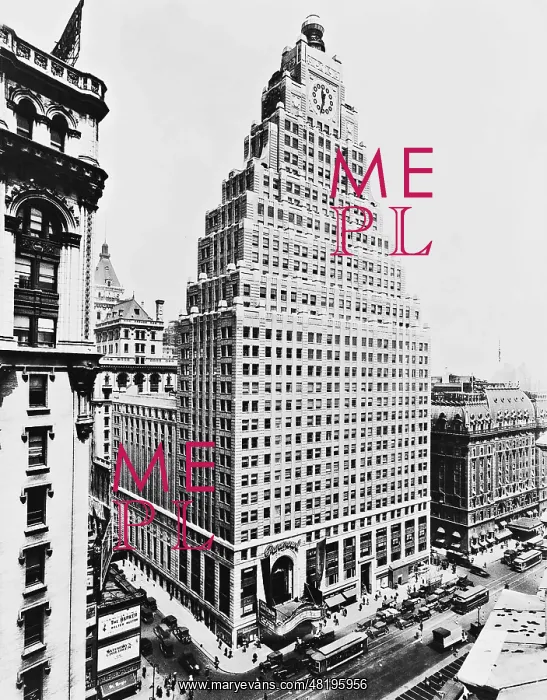 : Paramount Building in New York, 1927 : Paramount Building in New York, 1927