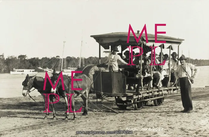 : Paranagua Mule-powered Railway, Brazil : Paranagua Mule-powered Railway, Brazil