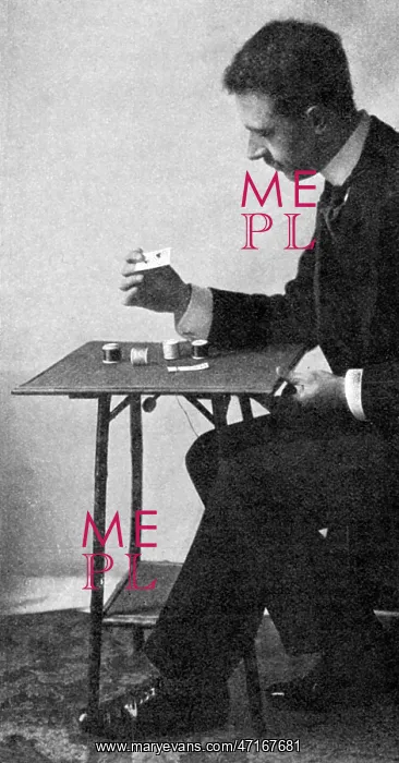 : Paranormal: William S. Marriott simulates spirit rapping : Paranormal: William S. Marriott simulates spirit rapping