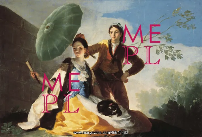 : The Parasol, by Goya : The Parasol, by Goya