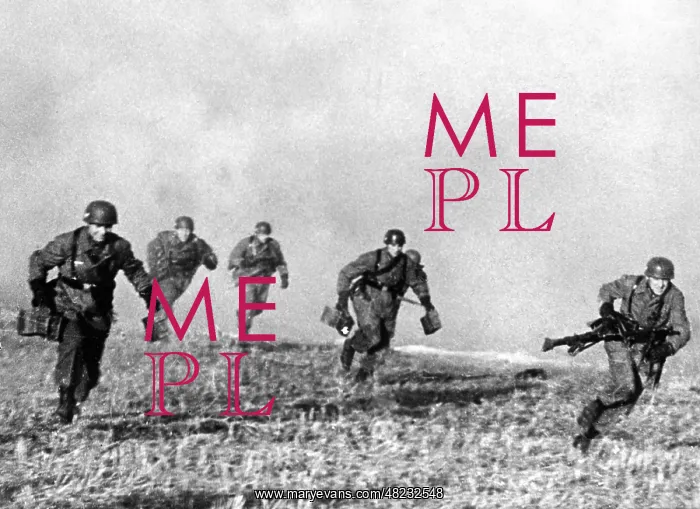 : Paratroopers during a maneuver, 1939 : Paratroopers during a maneuver, 1939