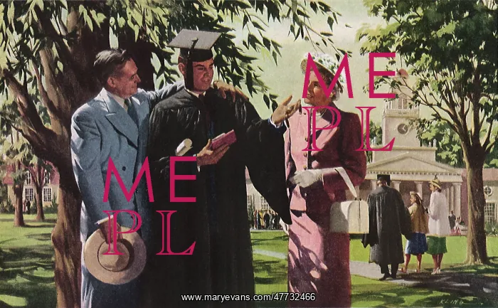 : Parents Congradulate Son upon Graduation : Parents Congradulate Son upon Graduation