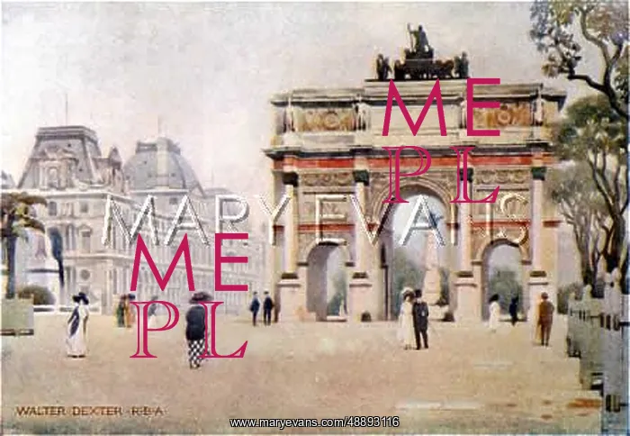  : PARIS / ARC CARROUSEL 1909