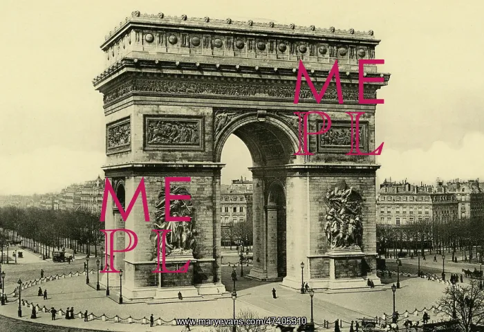 : PARIS ARC DE TRIOMPHE : PARIS ARC DE TRIOMPHE