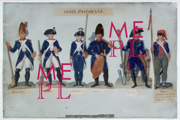 : Paris Army: Grenadier, Fusillier, Hunter, Firefighter, Gunne : Paris Army: Grenadier, Fusillier, Hunter, Firefighter, Gunne