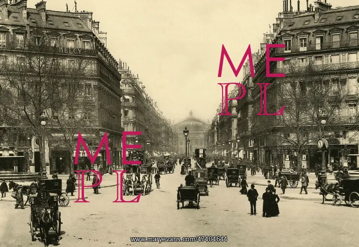 : PARIS AVENUE DE L'OPERA : PARIS AVENUE DE L'OPERA