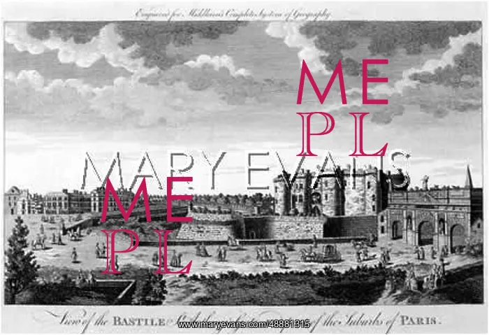 : PARIS / BASTILLE C1760 : PARIS / BASTILLE C1760