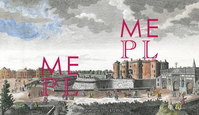 : PARIS / BASTILLE C1770 : PARIS / BASTILLE C1770