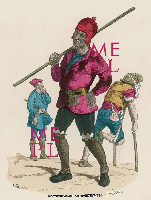 : PARIS BEGGARS 1500 : PARIS BEGGARS 1500