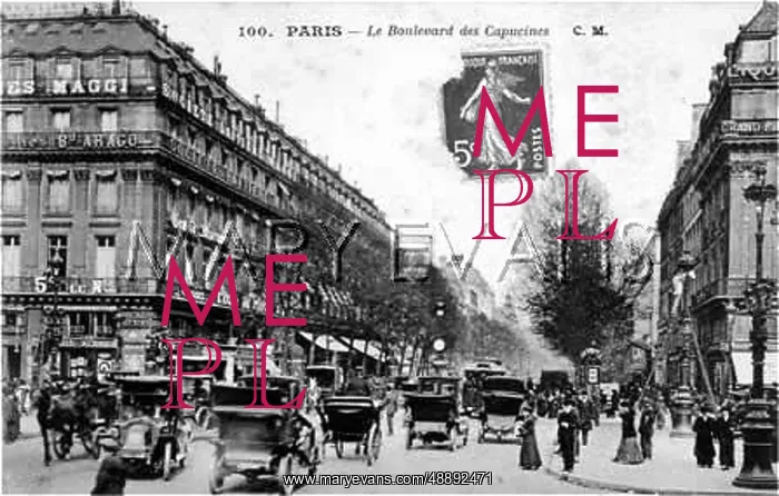 : PARIS / BOULEVARD CAPUCINE : PARIS / BOULEVARD CAPUCINE