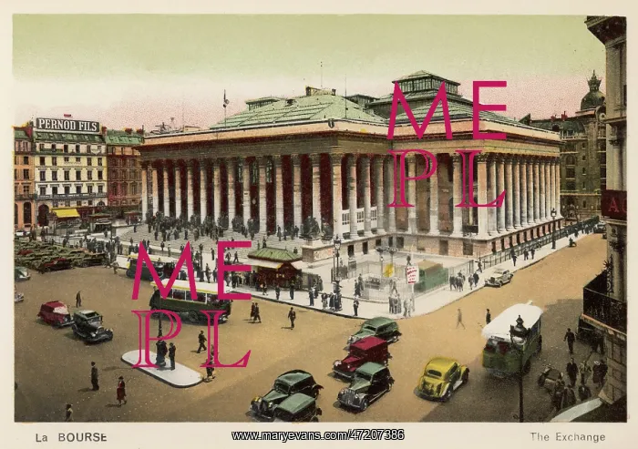  : PARIS BOURSE 1920