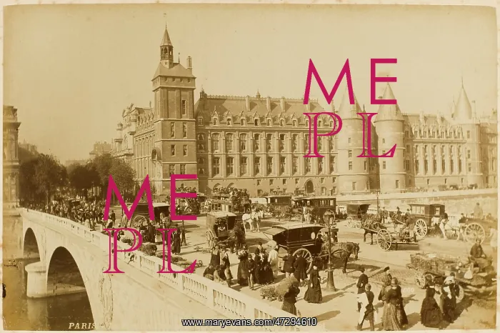: PARIS / BRIDGE / CHANGE 1890 : PARIS / BRIDGE / CHANGE 1890