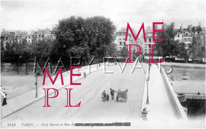  : PARIS / BRIDGE / PONT MARIE