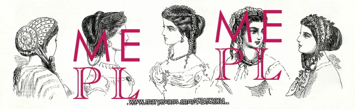 : Paris coiffures for May 1866 : Paris coiffures for May 1866