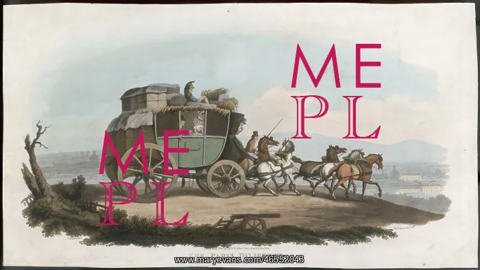 : PARIS DILIGENCE / 1816 : PARIS DILIGENCE / 1816