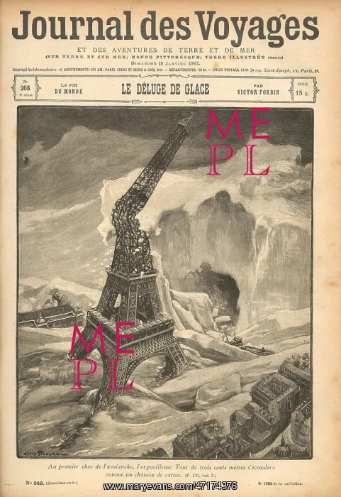 : PARIS / EIFFEL TOWER 1902 : PARIS / EIFFEL TOWER 1902