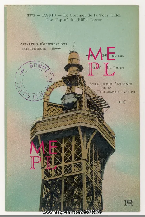  : PARIS / EIFFEL TOWER 1921