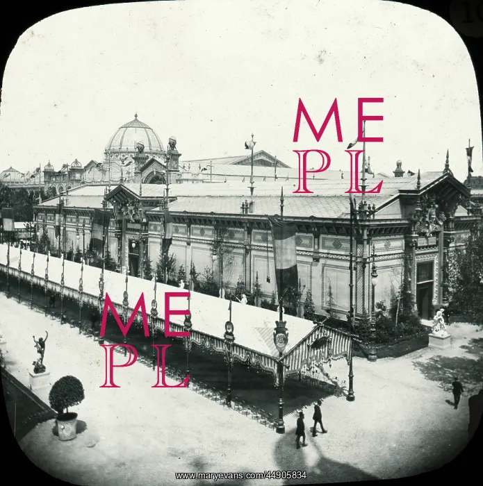  : Paris Exhibition of 1889 - ( Exhibition) from Dome - right