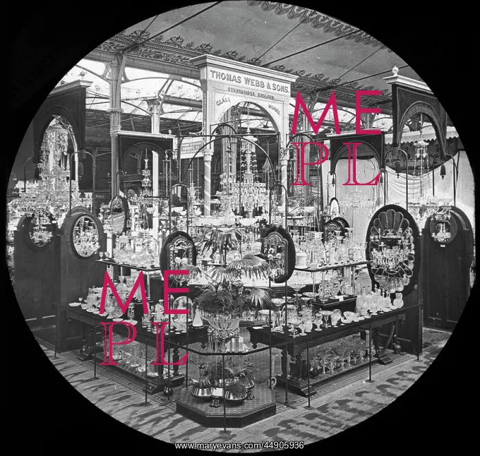 : Paris Exhibition of 1889 - Webb's Glass : Paris Exhibition of 1889 - Webb's Glass
