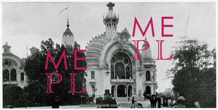  : Paris Exhibition - Palace of science, letters and art 1900