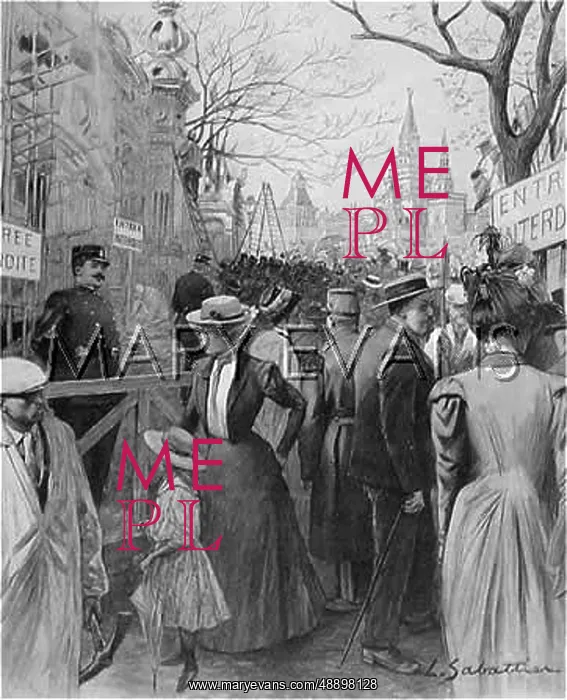 : PARIS EXPO 1900 UNREADY : PARIS EXPO 1900 UNREADY