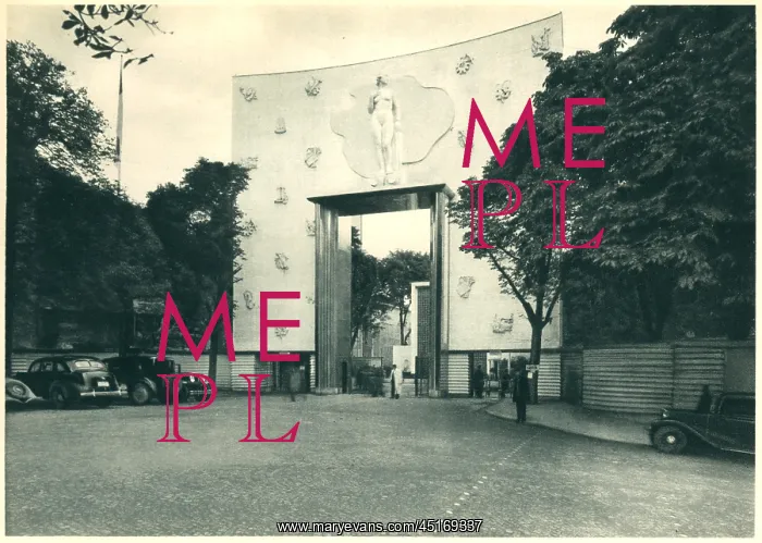 : Paris Expo 1937, Boulevard Delessert Entry Point : Paris Expo 1937, Boulevard Delessert Entry Point