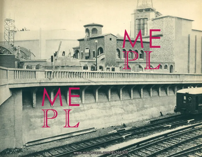 : Paris Expo 1937, Champ-De-Mars Station : Paris Expo 1937, Champ-De-Mars Station