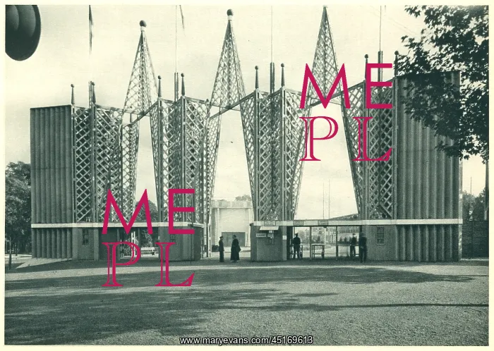 : Paris Expo 1937, Dauphine Gate : Paris Expo 1937, Dauphine Gate