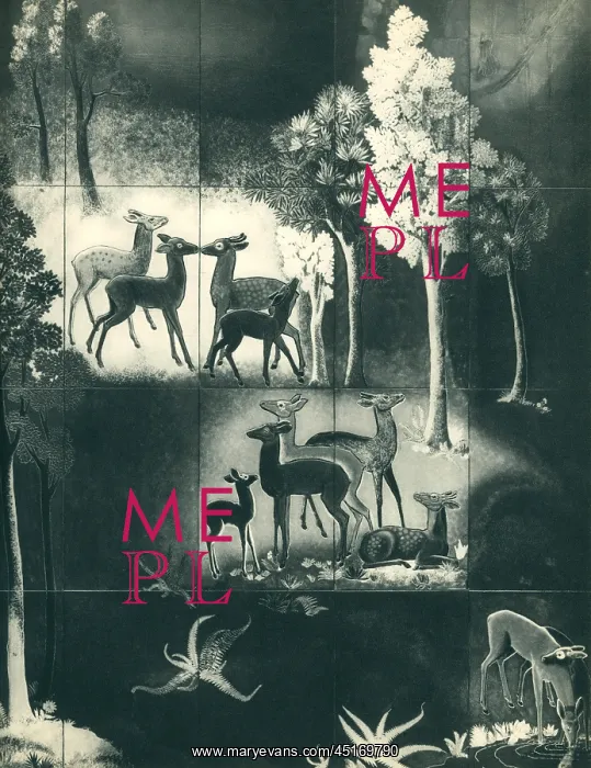 : Paris Expo 1937, The Deer In The Glade : Paris Expo 1937, The Deer In The Glade