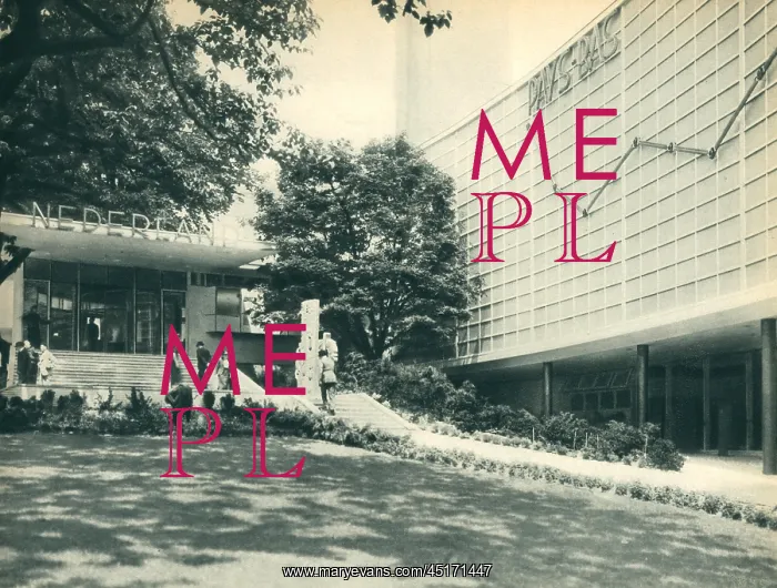 : Paris Expo 1937, The Dutch Pavilion : Paris Expo 1937, The Dutch Pavilion