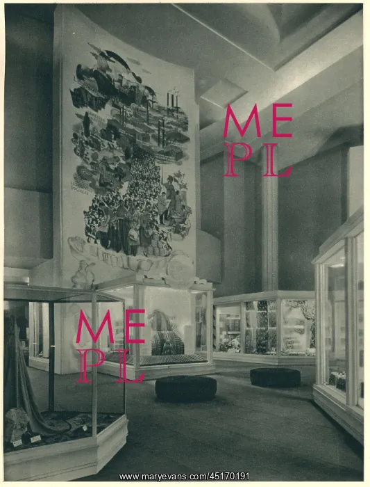 : Paris Expo 1937, Fabrics Display Stands : Paris Expo 1937, Fabrics Display Stands