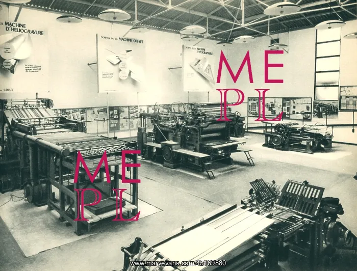: Paris Expo 1937, Heliogravure Workshop : Paris Expo 1937, Heliogravure Workshop