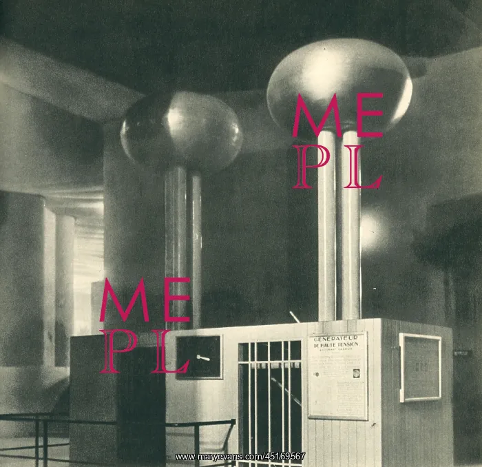 : Paris Expo 1937, High Voltage Generator : Paris Expo 1937, High Voltage Generator