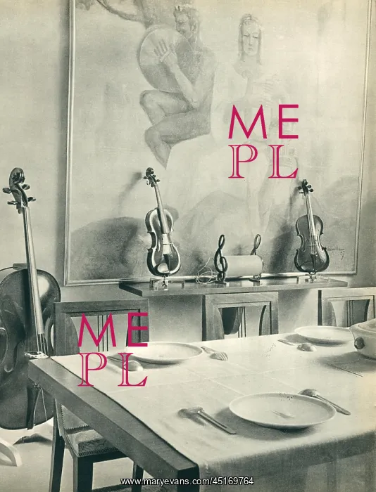 : Paris Expo 1937, Luthier Dining Room : Paris Expo 1937, Luthier Dining Room