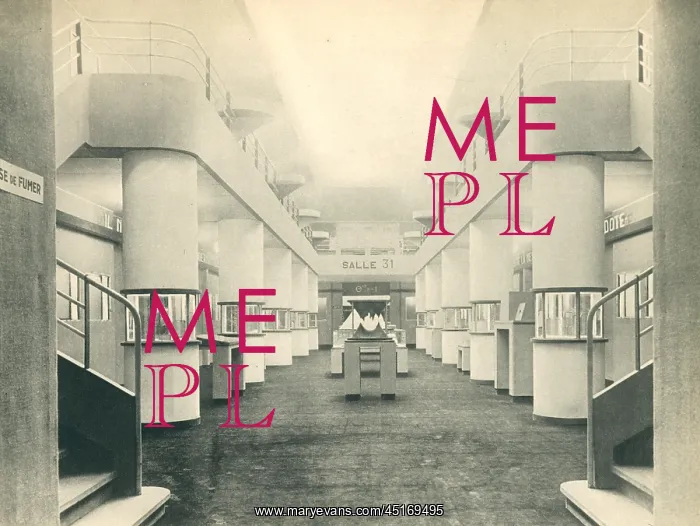 : Paris Expo 1937, Mathematics Room : Paris Expo 1937, Mathematics Room