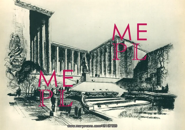 : Paris Expo 1937, Museums Of Modern Art : Paris Expo 1937, Museums Of Modern Art