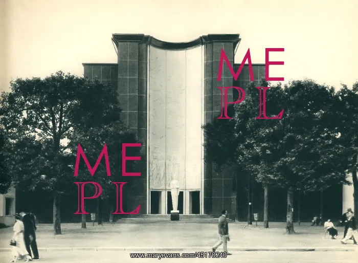 : Paris Expo 1937, The Palace Of Education : Paris Expo 1937, The Palace Of Education