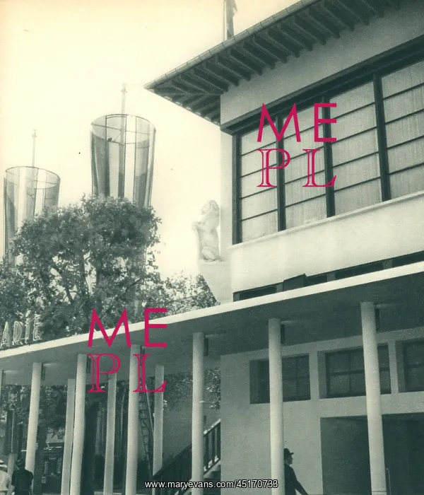 : Paris Expo 1937, Pavilion Of Bulgaria : Paris Expo 1937, Pavilion Of Bulgaria