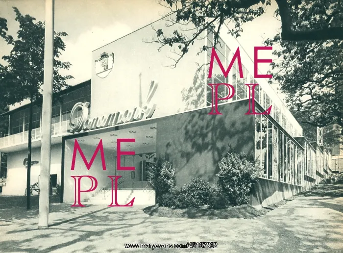 : Paris Expo 1937, Pavilion Of Denmark : Paris Expo 1937, Pavilion Of Denmark