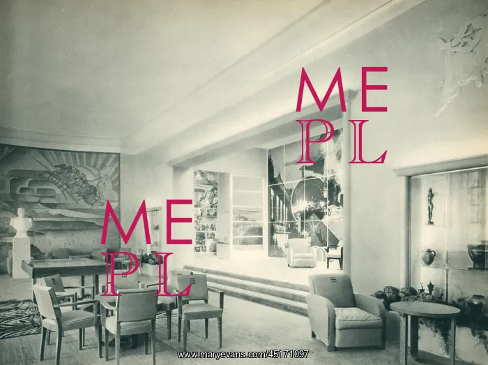 : Paris Expo 1937, Pavilion Of Monaco : Paris Expo 1937, Pavilion Of Monaco