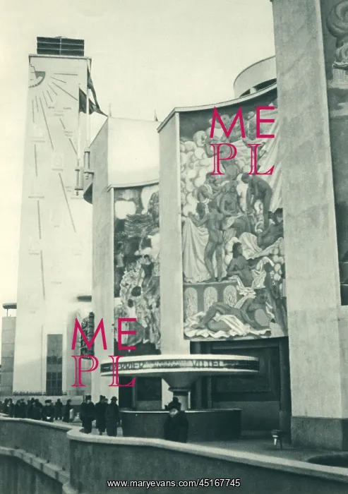 : Paris Expo 1937, Pavilion Of Thermalism : Paris Expo 1937, Pavilion Of Thermalism